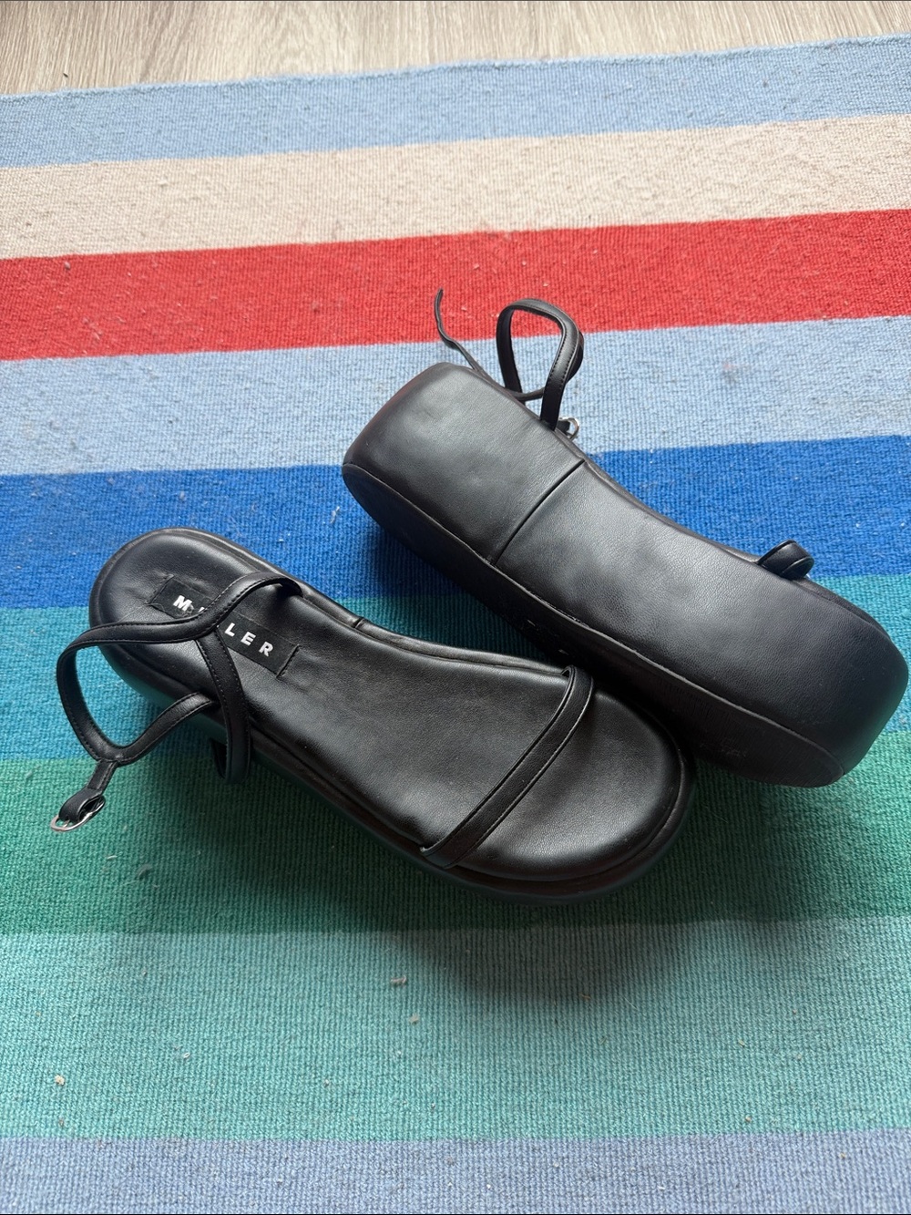 Simon Miller Platform Sandals black size 41